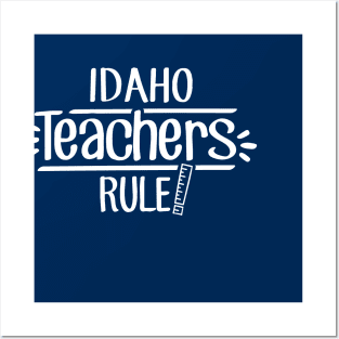 Idaho Teachers Rule Posters and Art